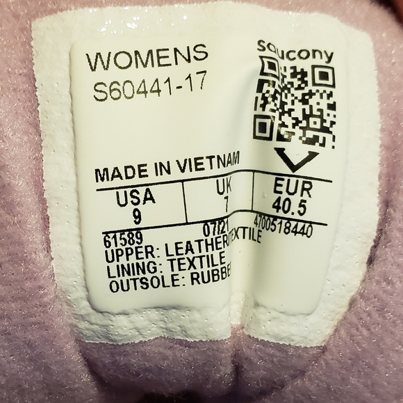 Saucony Women's Shadow 6000 Lilac Sneakers - Picture 9 of 9